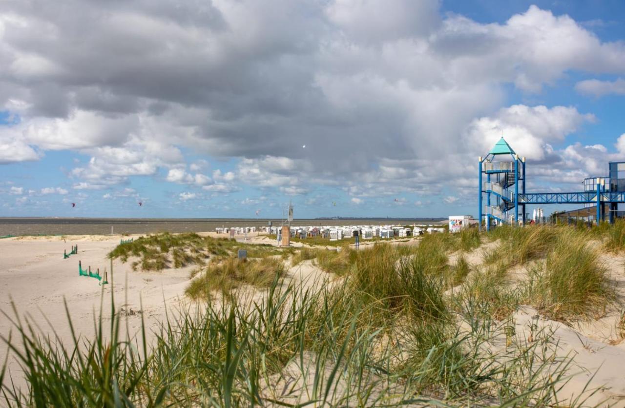 Hotel Pension Nordseewelle 노르다히 외부 사진