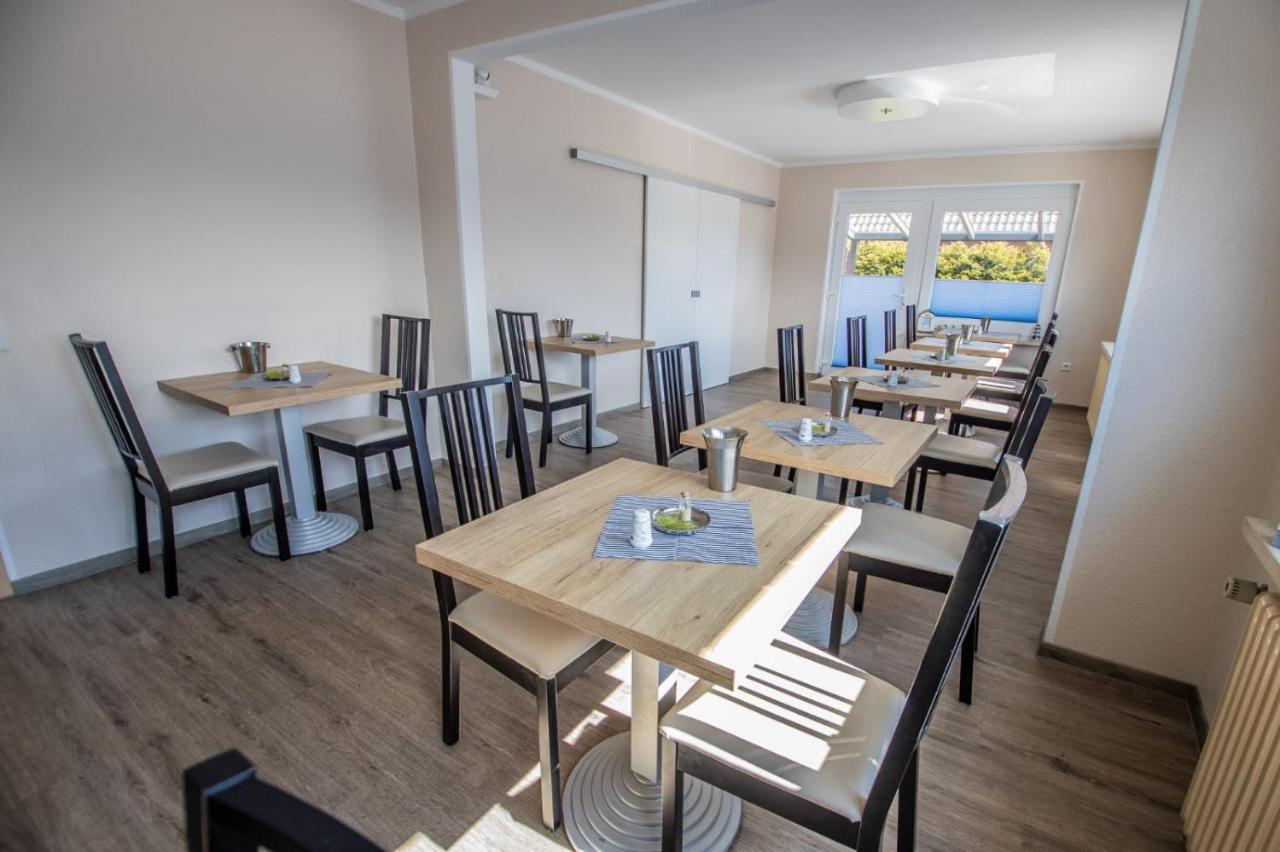 Hotel Pension Nordseewelle 노르다히 외부 사진