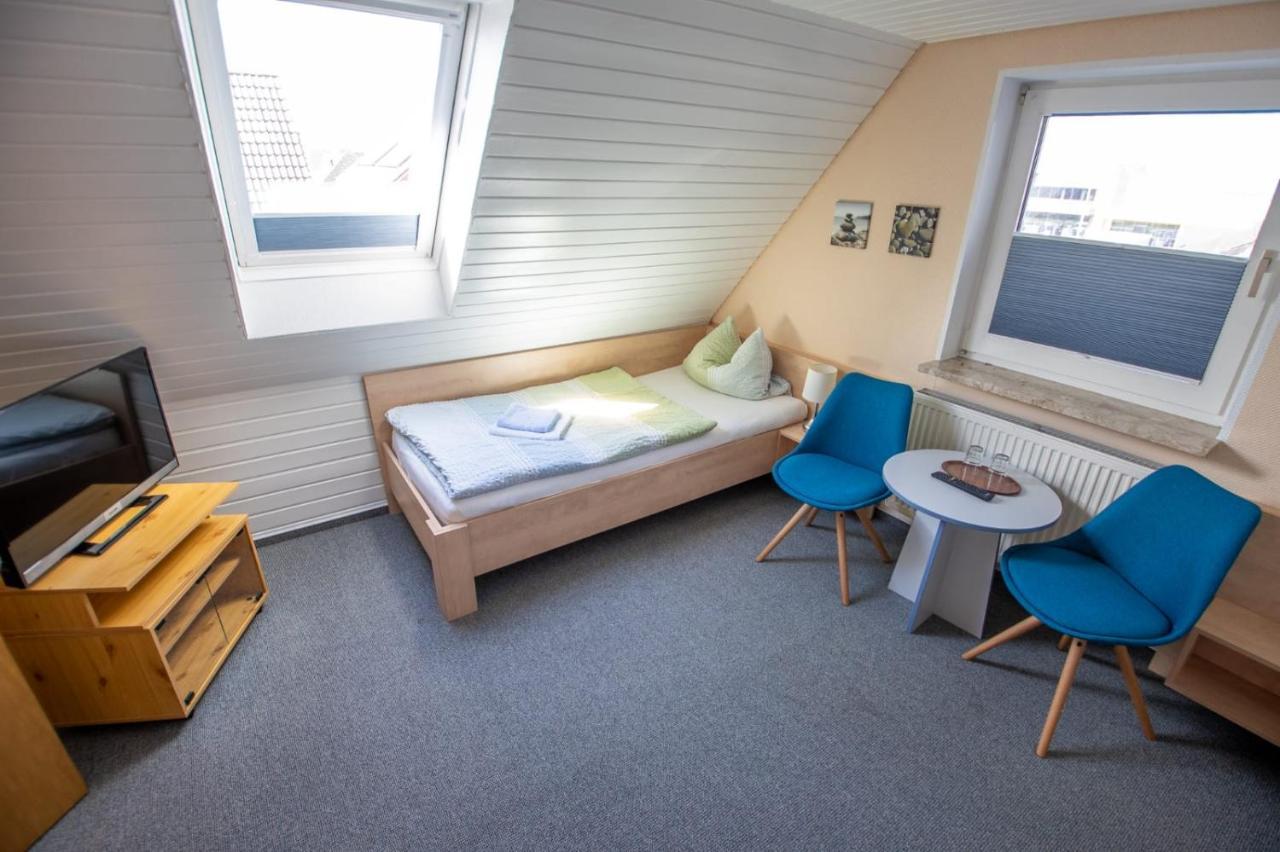 Hotel Pension Nordseewelle 노르다히 외부 사진
