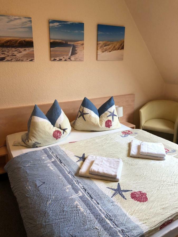 Hotel Pension Nordseewelle 노르다히 외부 사진