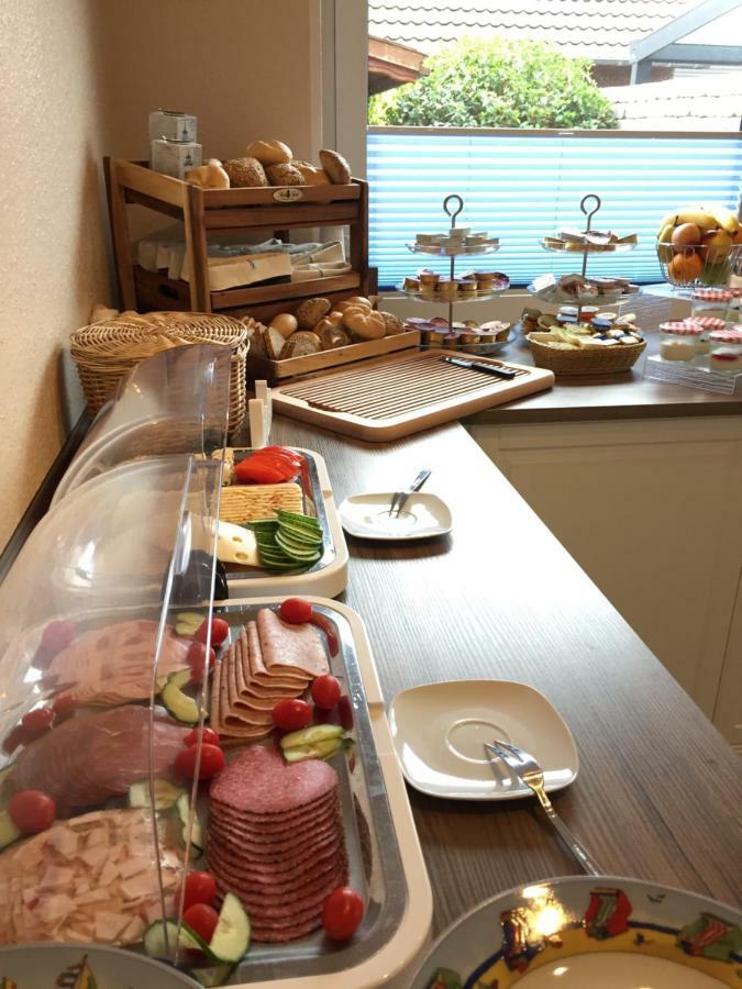 Hotel Pension Nordseewelle 노르다히 외부 사진