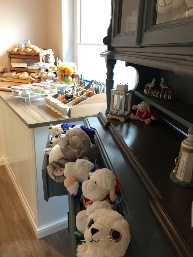 Hotel Pension Nordseewelle 노르다히 외부 사진