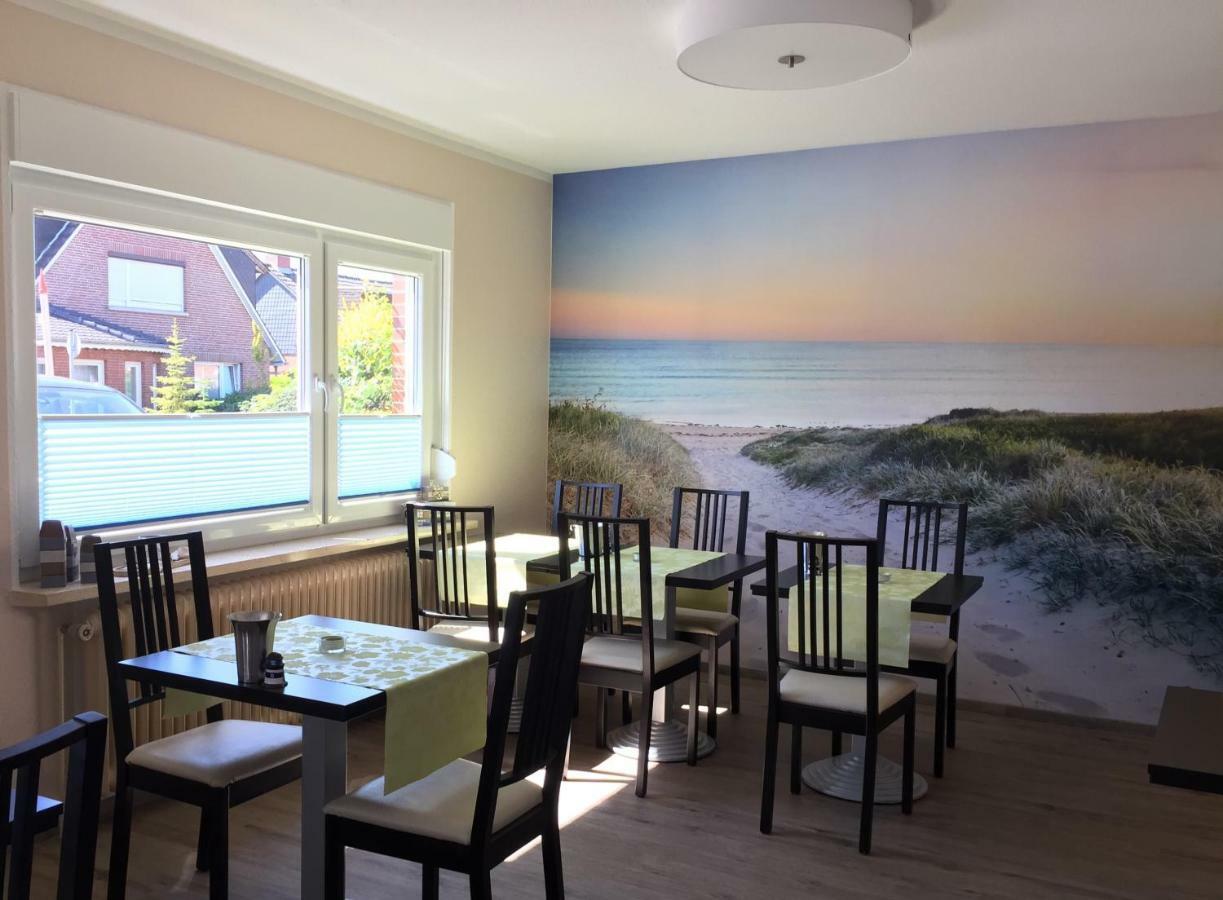 Hotel Pension Nordseewelle 노르다히 외부 사진